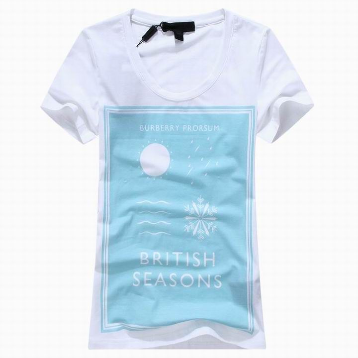 Burberry short round collar T woman S-2XL-026
